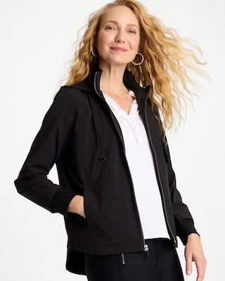 Zenergy® UPF Rib Mix Jacket | Chico's Zenergy® UPF Rib Mix Jacket | Chico's